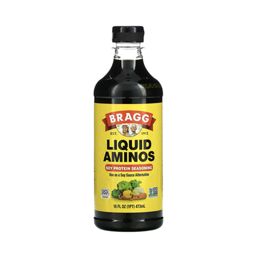 BRAGG LIQUID AMINOS, SALSA DE SOYA CON AMINOÁCIDOS LÍQUIDOS